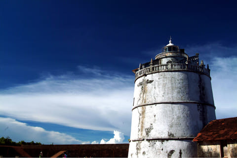 Lighthouse in Aguada, Goa